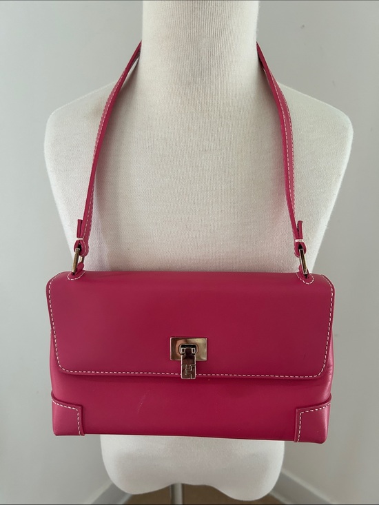 Lambertson TRUEX Handbags - Lambertson TRUEX Mini PinkLeather Shoulder Bag